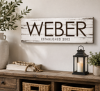 Personalized Family Name Canvas