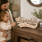 Personalized Grandma Wood Plaque