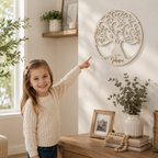 Personalized Family Tree Plaque