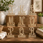 Personalized Family Name Plaque