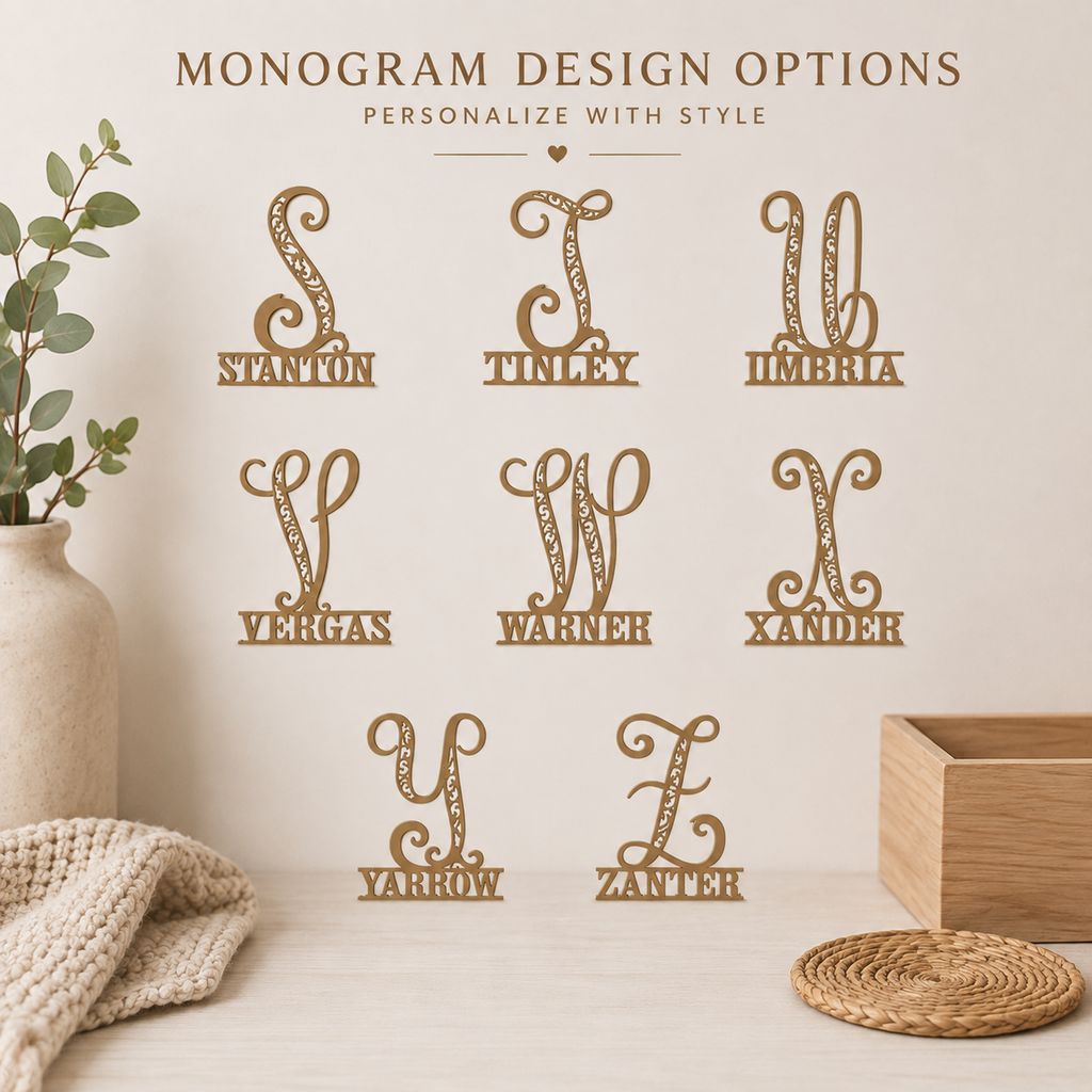 Personalized Family Name Plaque