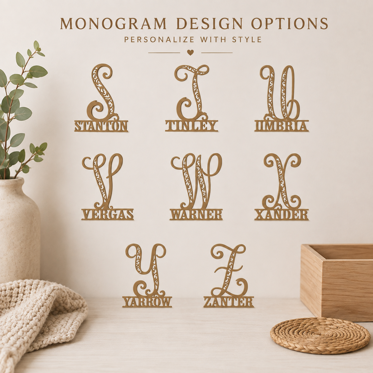 Personalized Family Name Plaque